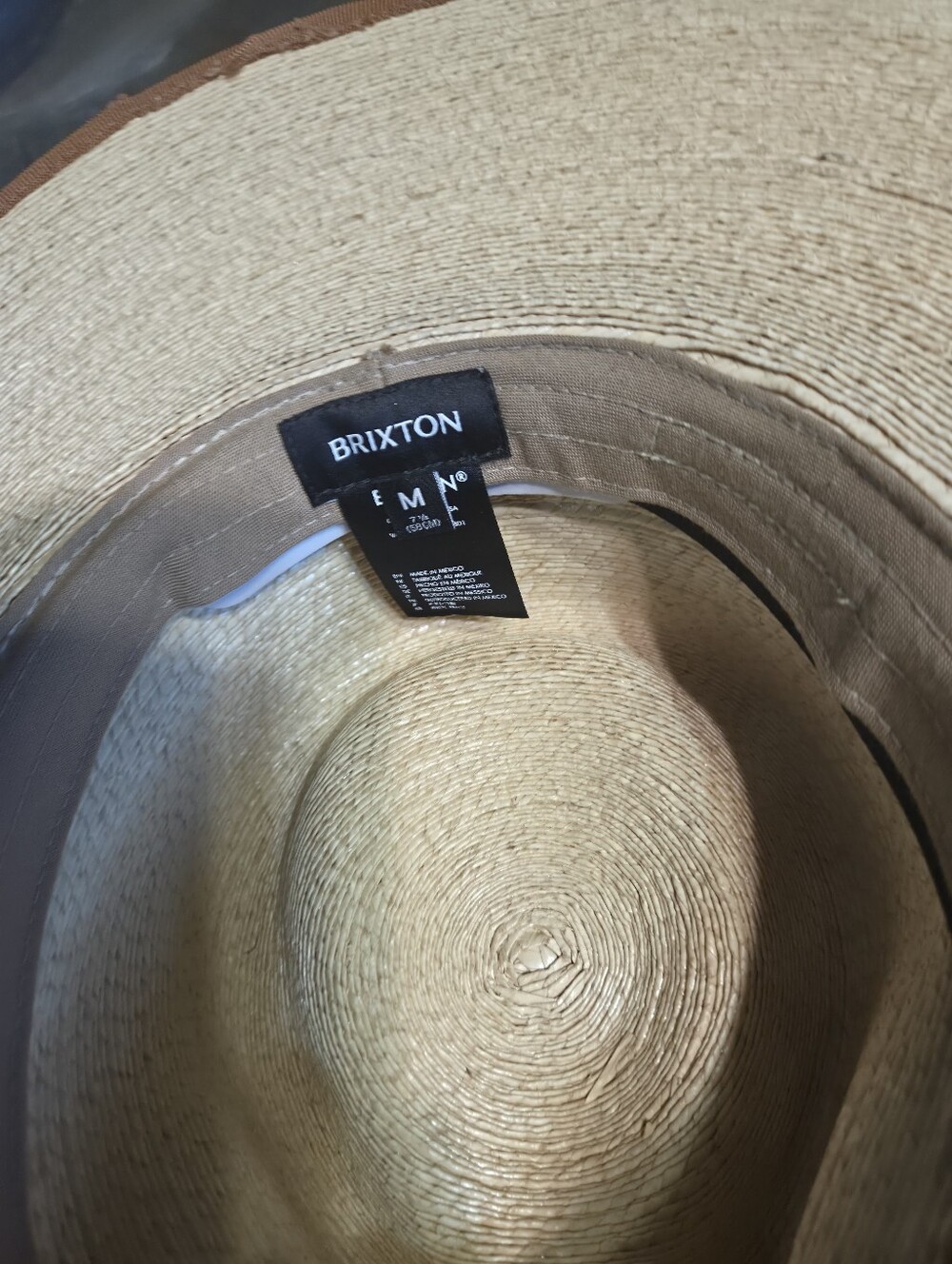 Brixton Straw Ranch Hat - Picture 4 of 5